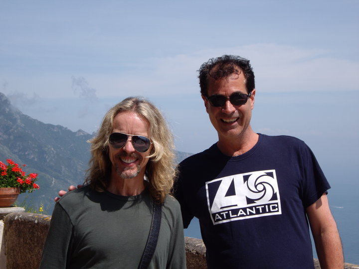 Tommy Shaw and Phil - Ravello Italy